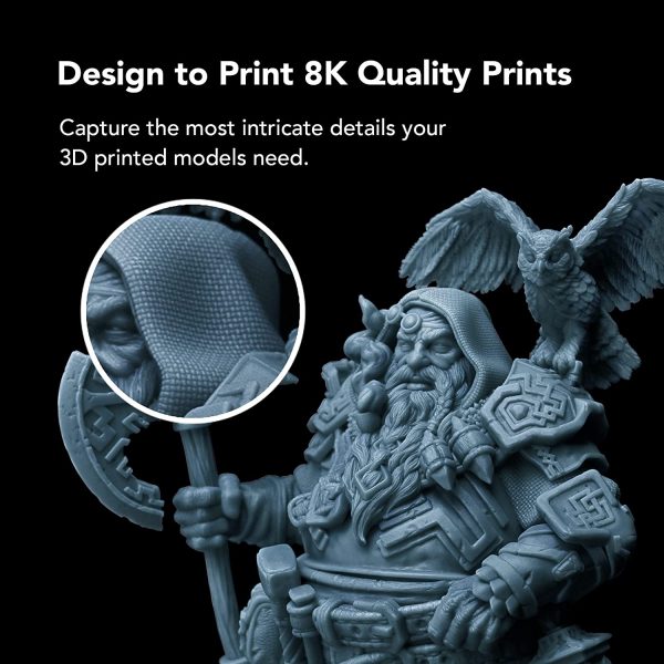 resina para impresora 3d de alto detalle