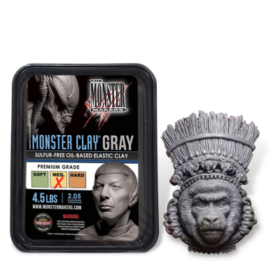 Monster Clay Gris
