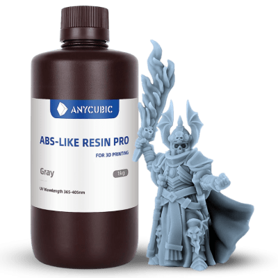 resina para impresora 3d resistente abs pro grey