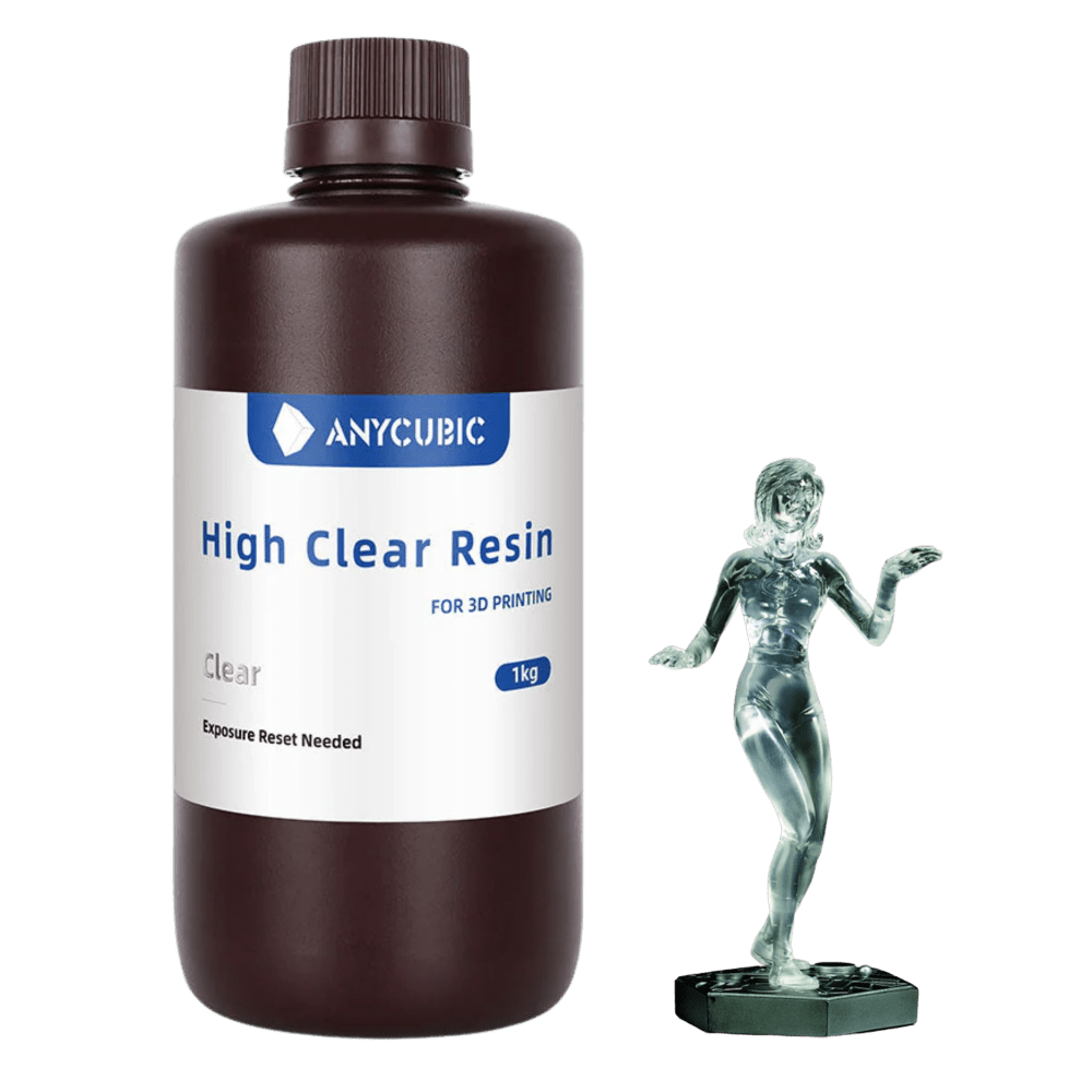 Resina Uv Anycubic 3D Clear Transparente 500g 355nm~410nm