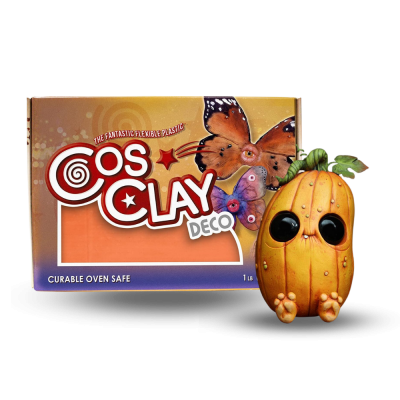 Cosclay Polymer Clay Orange