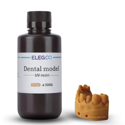 resina 3d marca elegoo dental model