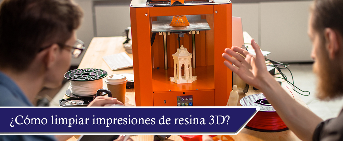 limpiar impresiones de resina 3D